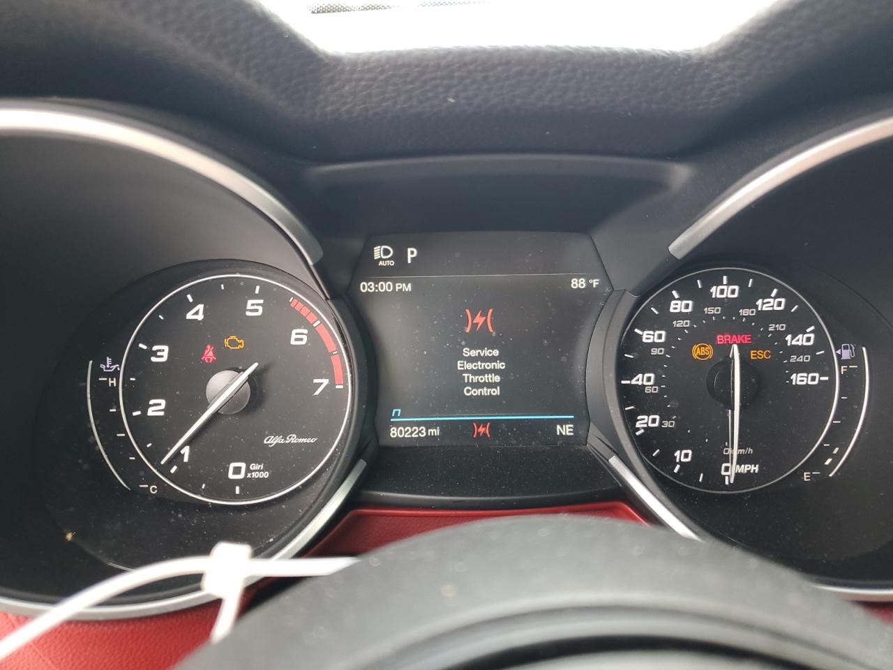 2020 Alfa Romeo Stelvio VIN ZASPAKAN5L7C75996 Copart auction photo, front end damage thumbnail 9