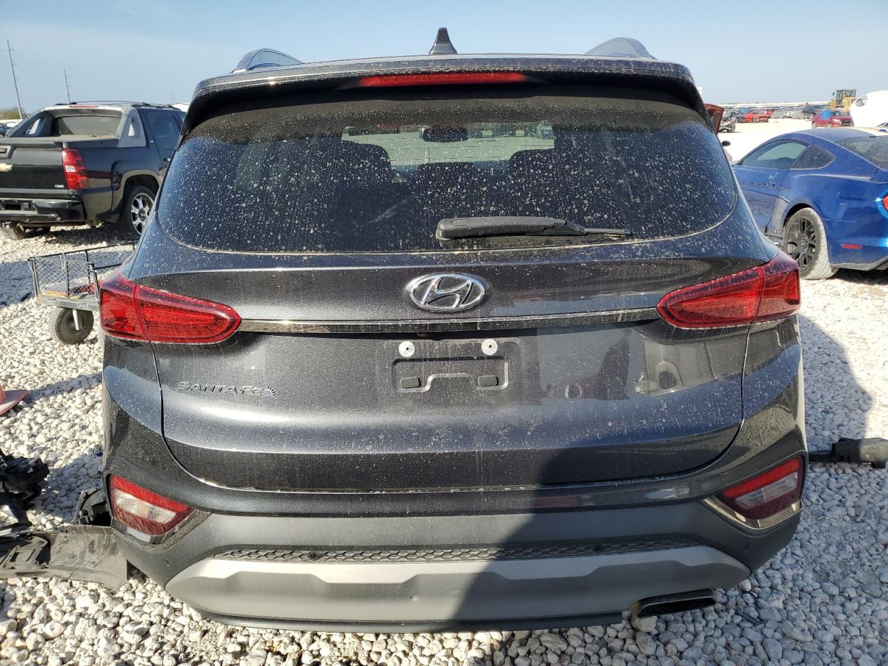 2020 Hyundai Santa Fe VIN 5NMS53AD0LH299362 Copart auction photo, front end damage thumbnail 6