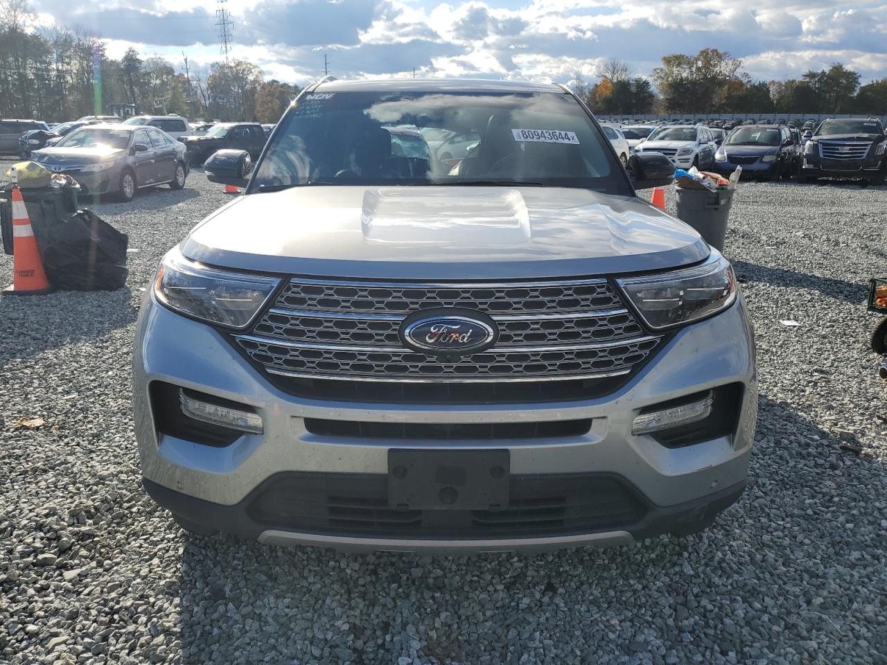 2021 Ford Explorer VIN 1FM5K8FW3MNA05482 Copart auction photo, rear end damage thumbnail 5