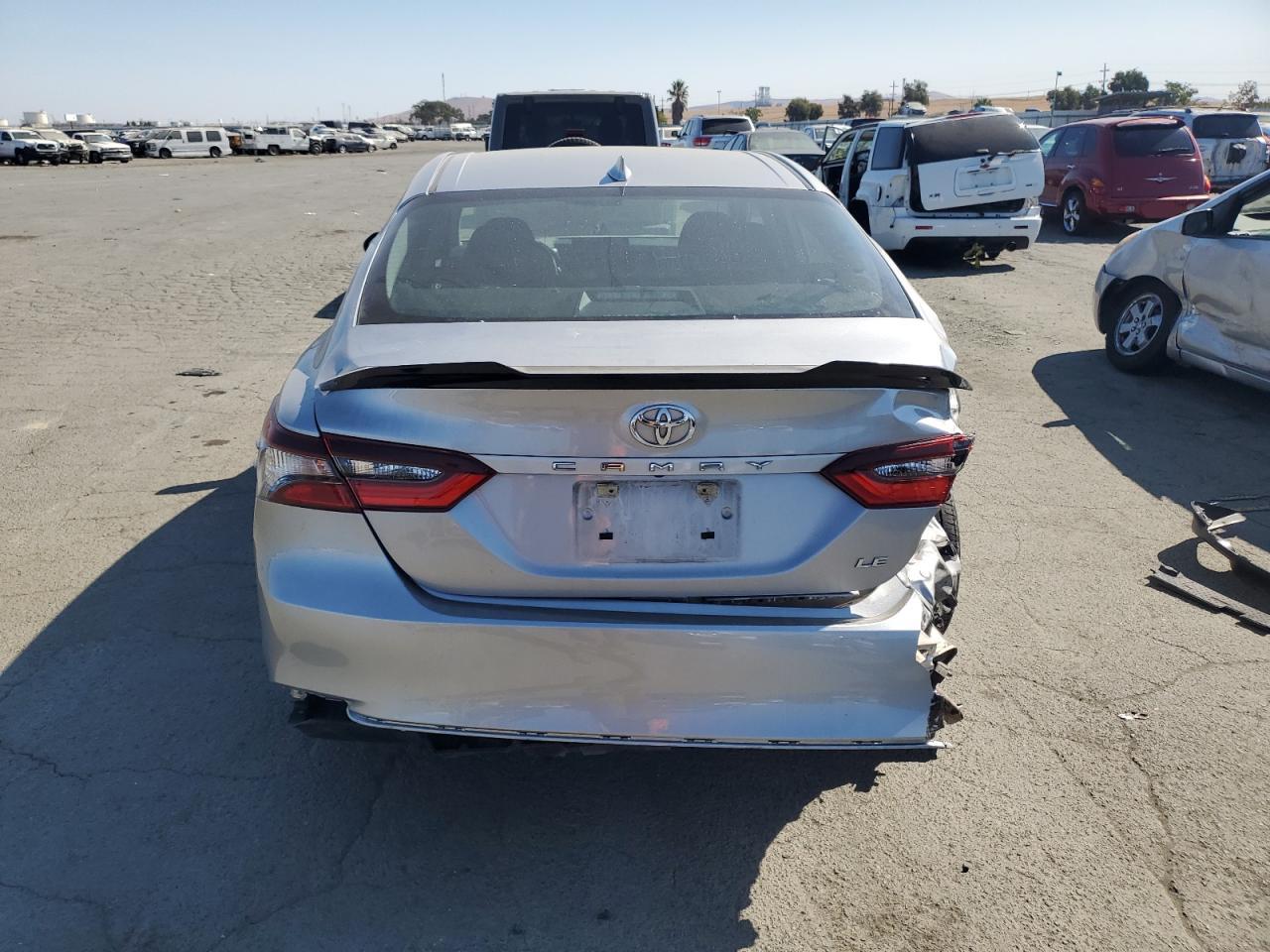 2022 Toyota Camry VIN 4T1C11AK5NU620872 Copart auction photo, rear end / front end damage thumbnail 6