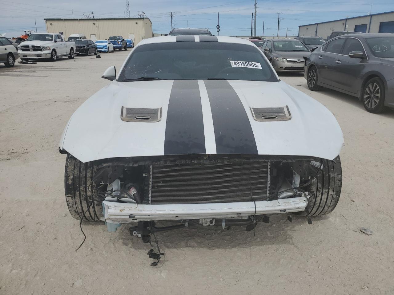 2020 Ford Mustang VIN 1FA6P8TH7L5100938 Copart auction photo, front end / minor dent/scratches damage thumbnail 6
