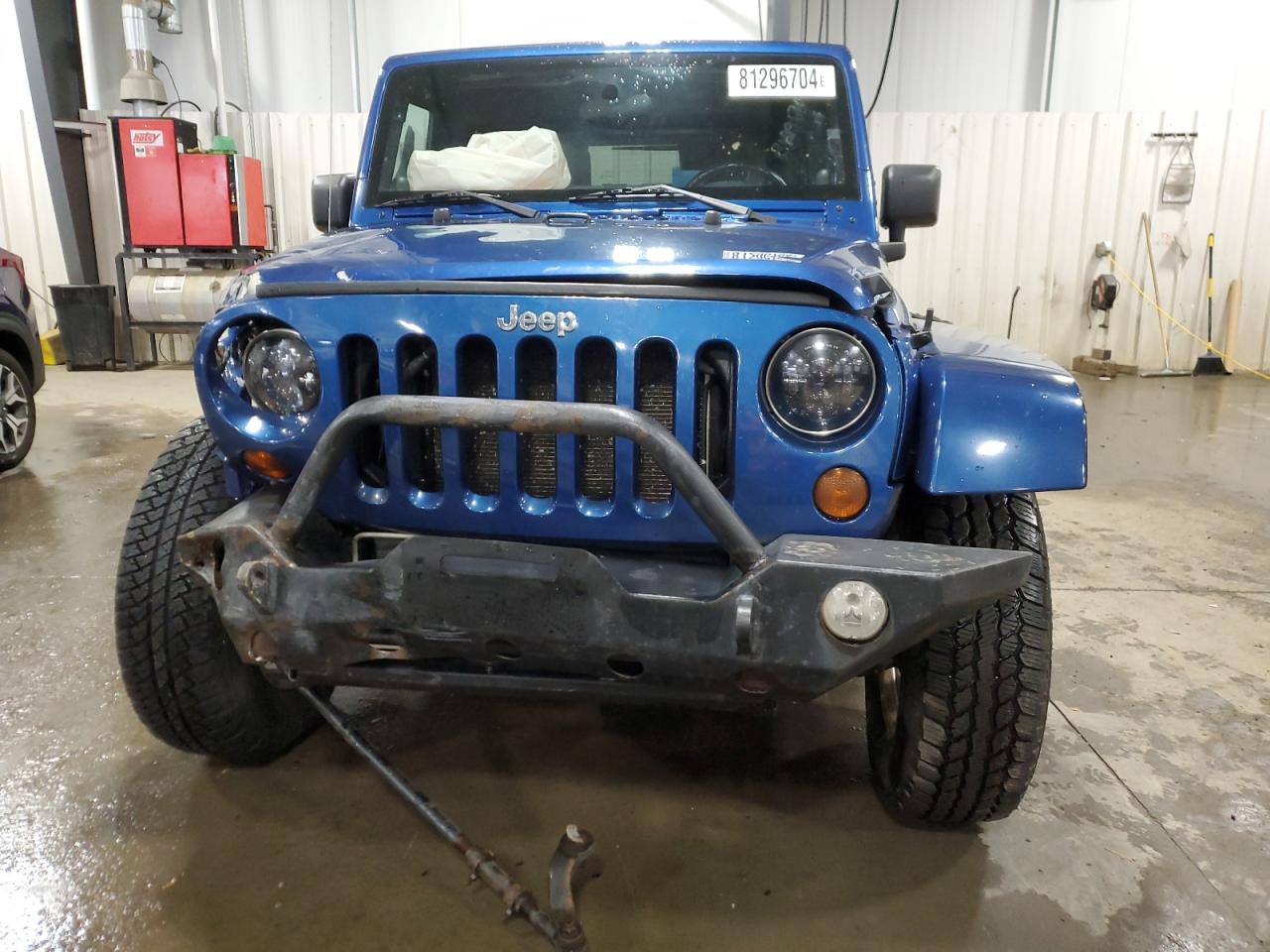 2010 Jeep Wrangler VIN 1J4BA5H1XAL117904 Copart auction photo, front end damage thumbnail 5