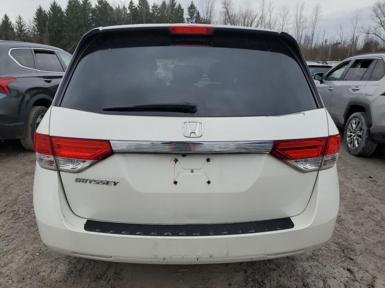 2017 Honda Odyssey VIN 5FNRL5H68HB020661 Copart auction photo, front end damage thumbnail 6