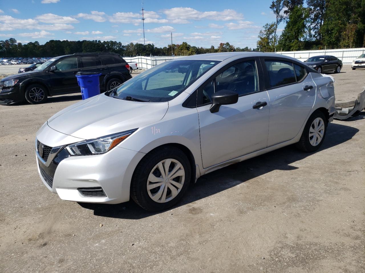 2021 Nissan Versa VIN 3N1CN8DV0ML855487
