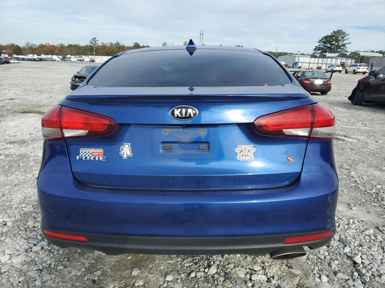 2018 KIA Forte VIN 3KPFL4A75JE221414 Copart auction photo, all over damage thumbnail 6