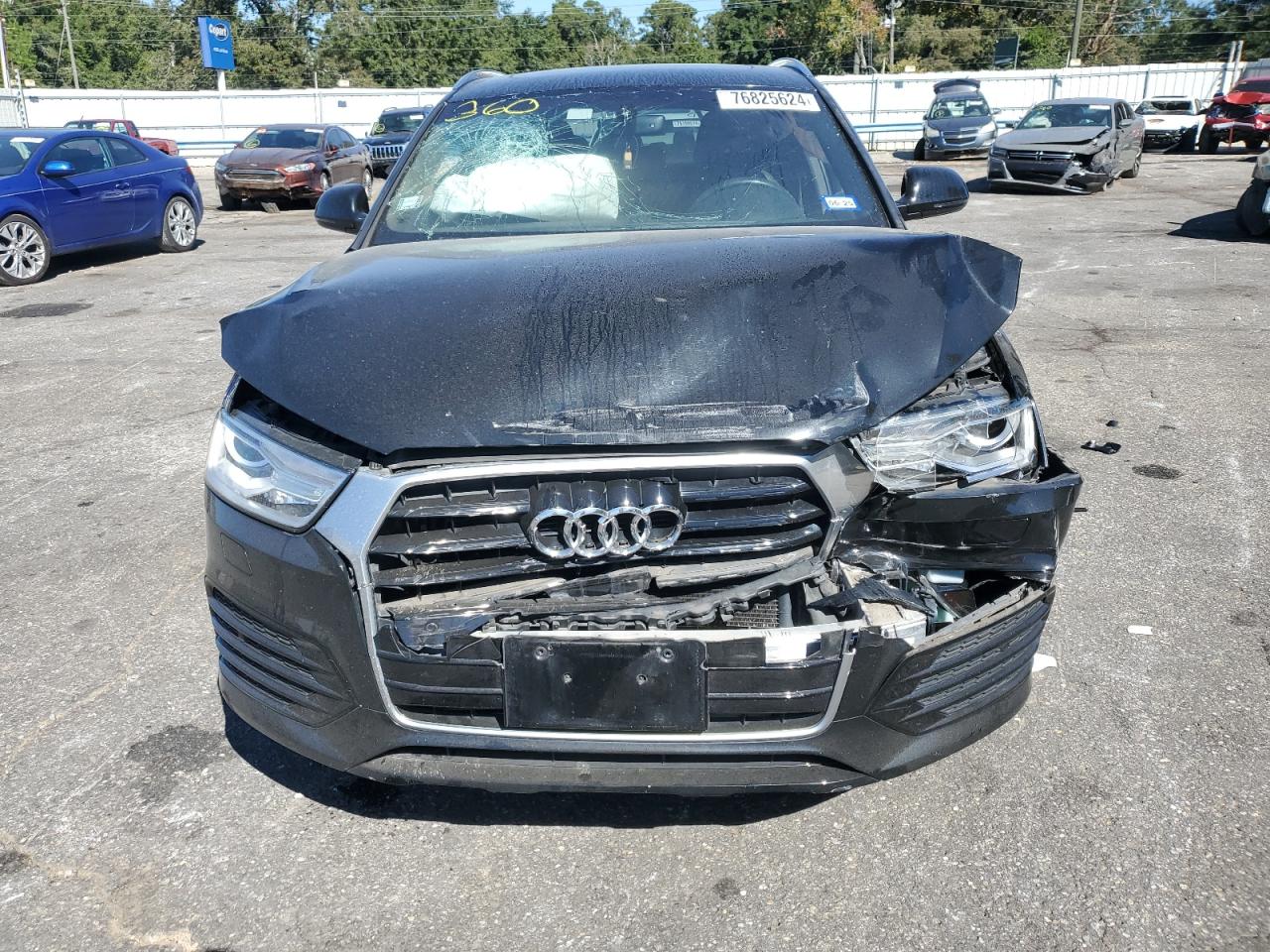 2018 Audi Q3 VIN WA1BCCFS7JR004600 Copart auction photo, front end damage thumbnail 5