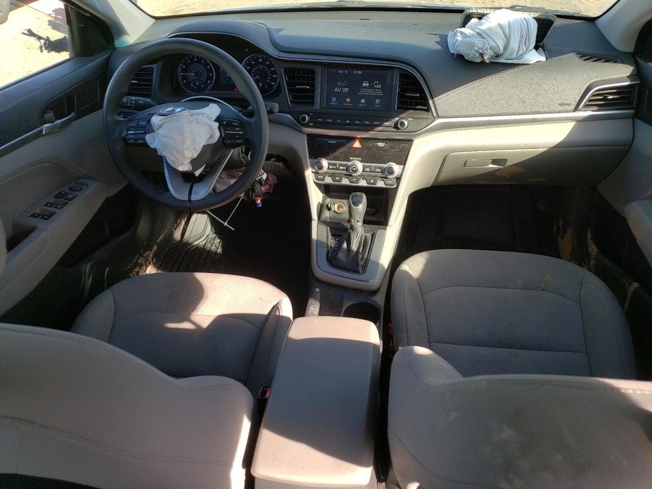 2020 Hyundai Elantra VIN 5NPD84LF7LH578069 Copart auction photo, rollover / hail damage thumbnail 8