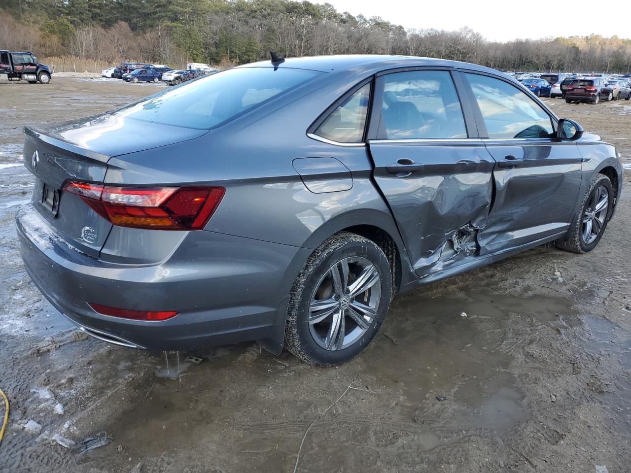 2019 Volkswagen Jetta VIN 3VWC57BU9KM066664 Copart auction photo, side / minor dent/scratches damage thumbnail 3