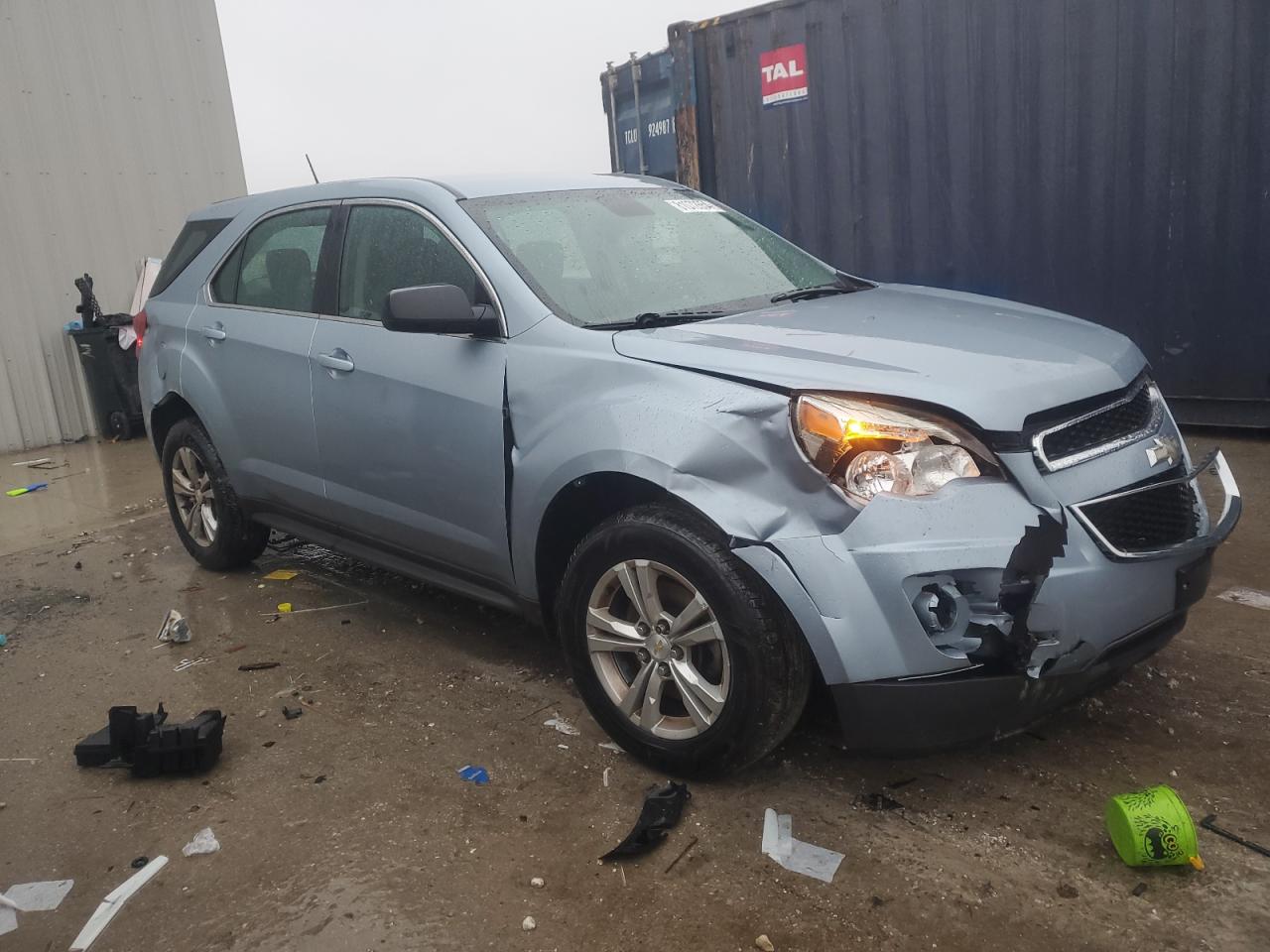 2014 Chevrolet Equinox VIN 2GNALAEK8E6171600 Copart auction photo, front end / rear end damage thumbnail 4