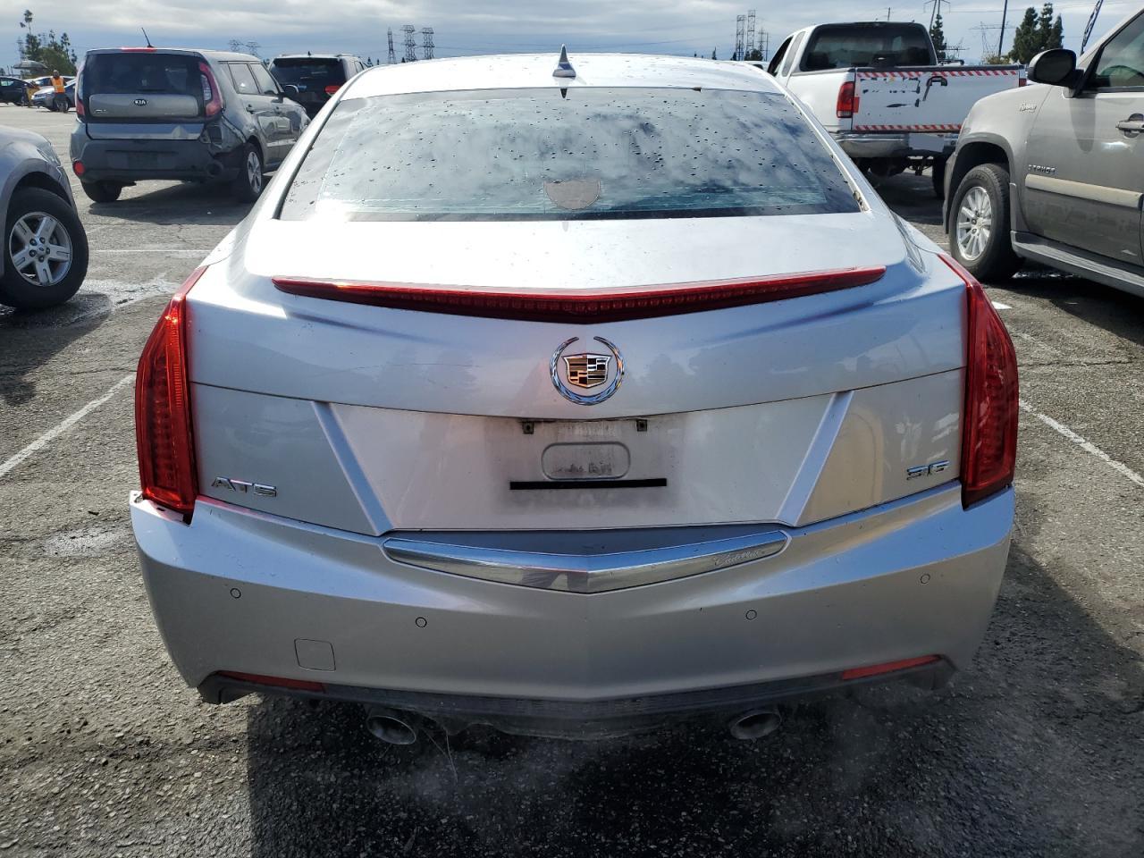 2013 Cadillac ATS VIN 1G6AE5S33D0128459 Copart auction photo, rear end damage thumbnail 6
