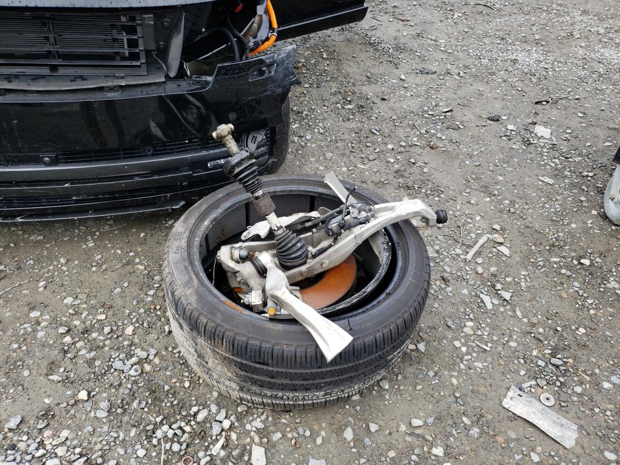 2024 Land Rover Range Rover VIN SALKP9E98RA210376 Copart auction photo, front end / undercarriage damage thumbnail 13