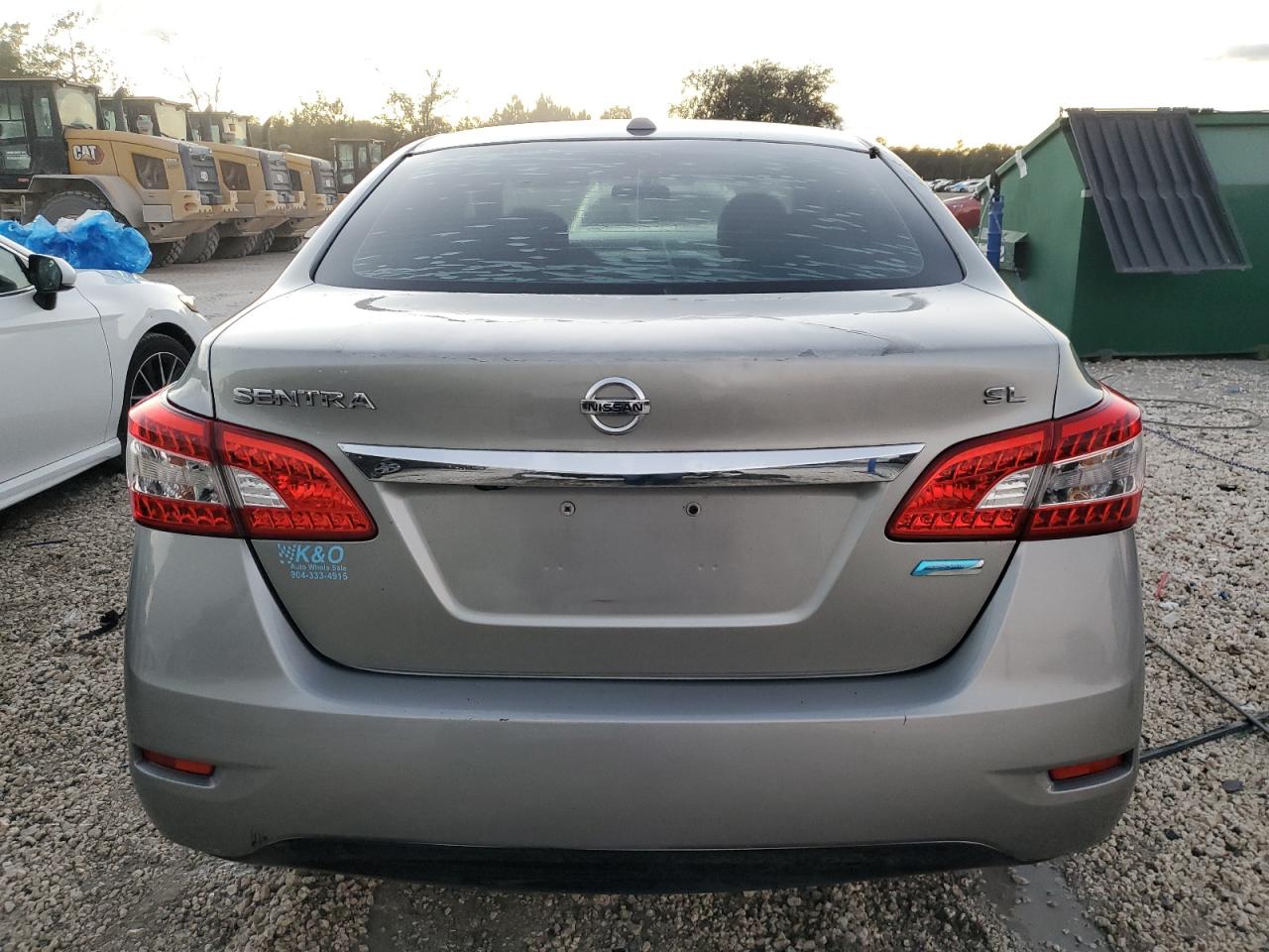 2013 Nissan Sentra VIN 3N1AB7AP2DL737201 Copart auction photo, front end damage thumbnail 6