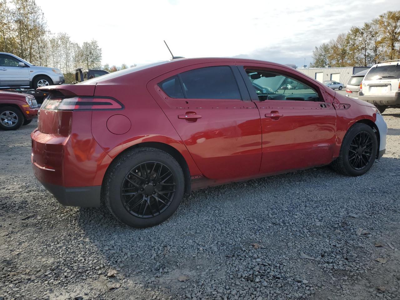 2015 Chevrolet Volt VIN 1G1RB6E42FU122725 Copart auction photo, partial repair damage thumbnail 3
