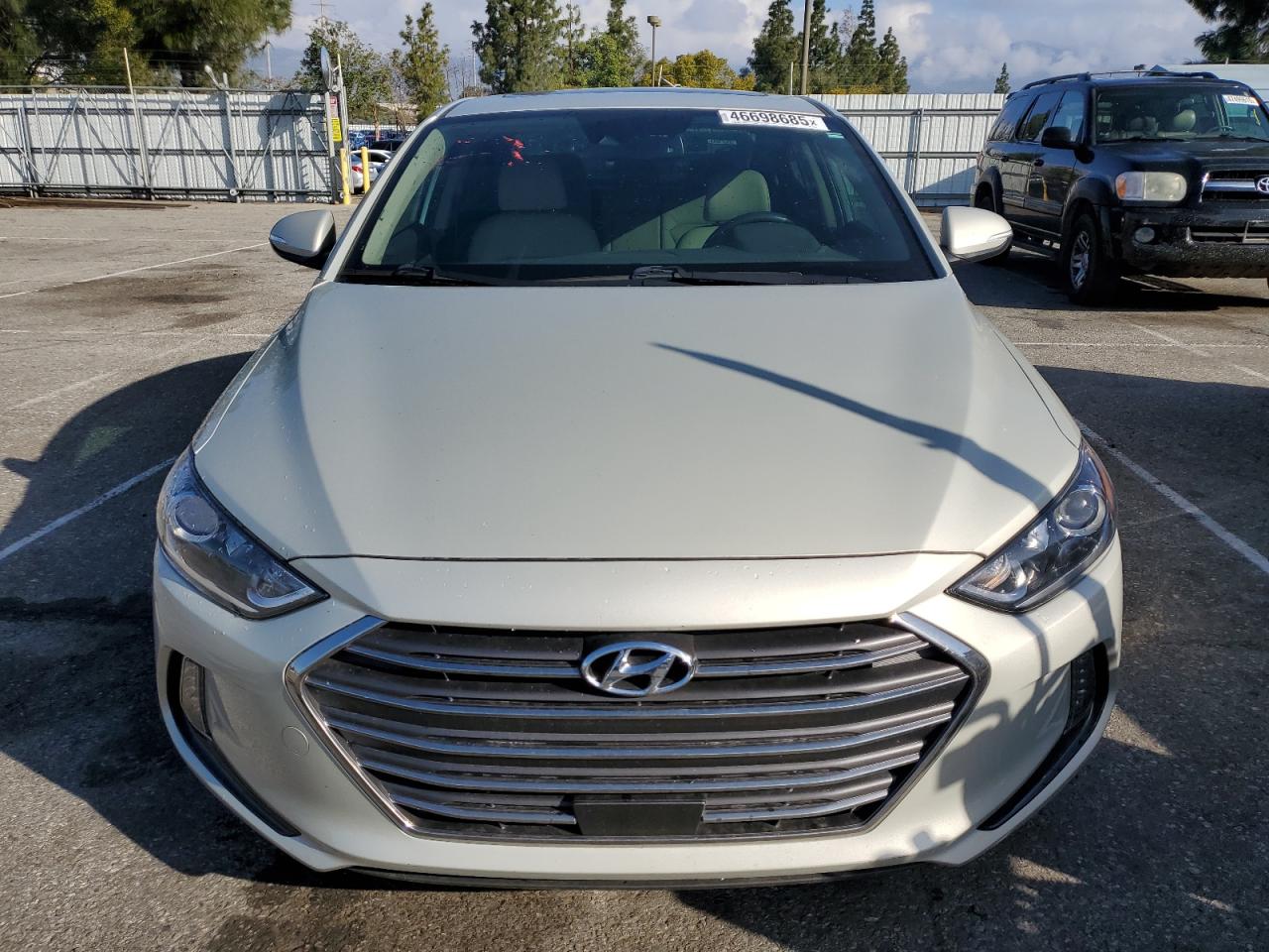 2017 Hyundai Elantra VIN KMHD84LF1HU208910 Copart auction photo, rear end damage thumbnail 5