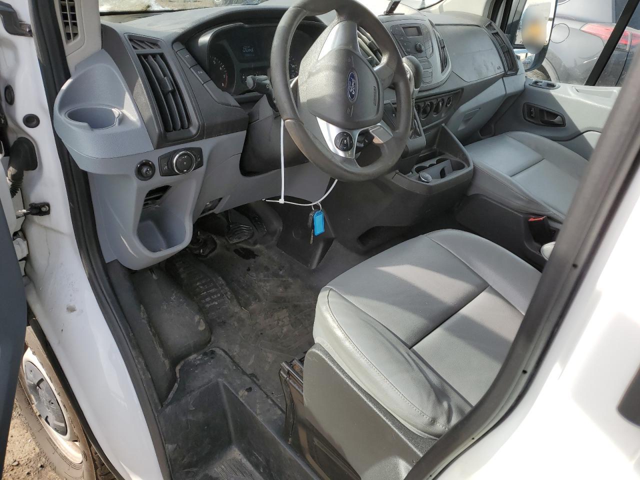 2017 Ford Transit VIN 1FTYR2XMXHKB46550 Copart auction photo, rear end damage thumbnail 8
