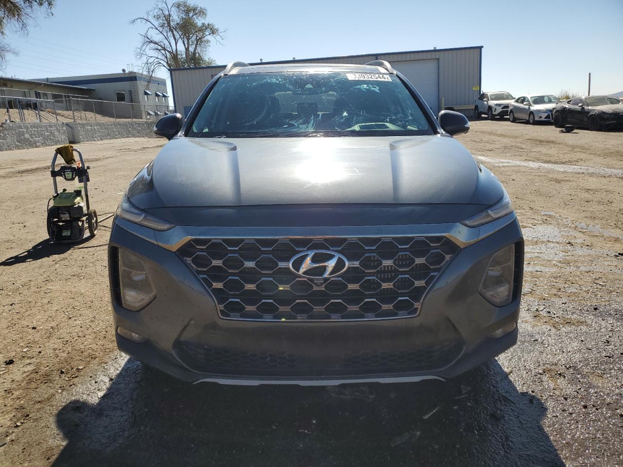 2020 Hyundai Santa Fe VIN 5NMS5CAAXLH191501 Copart auction photo, rear end damage thumbnail 5
