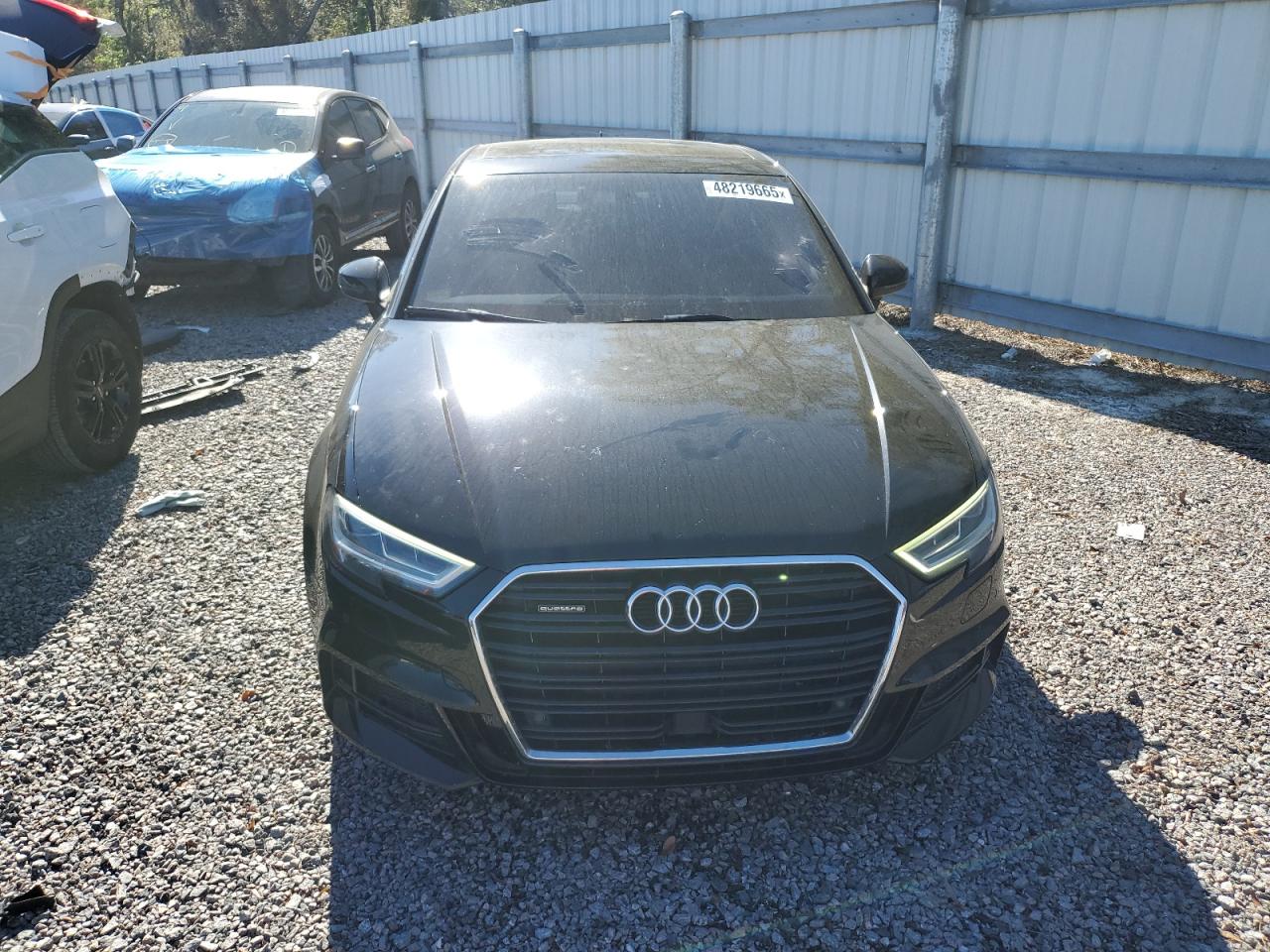 2017 Audi A3 VIN WAUJ8GFF9H1027332 Copart auction photo, rear end damage thumbnail 5
