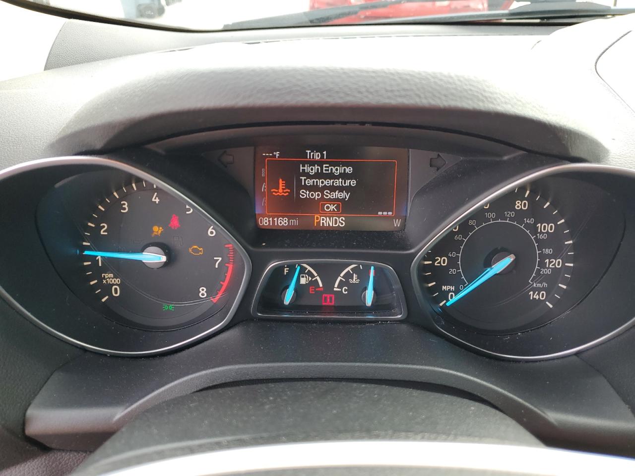 2017 Ford Escape VIN 1FMCU0GD4HUD91261 Copart auction photo, front end damage thumbnail 9