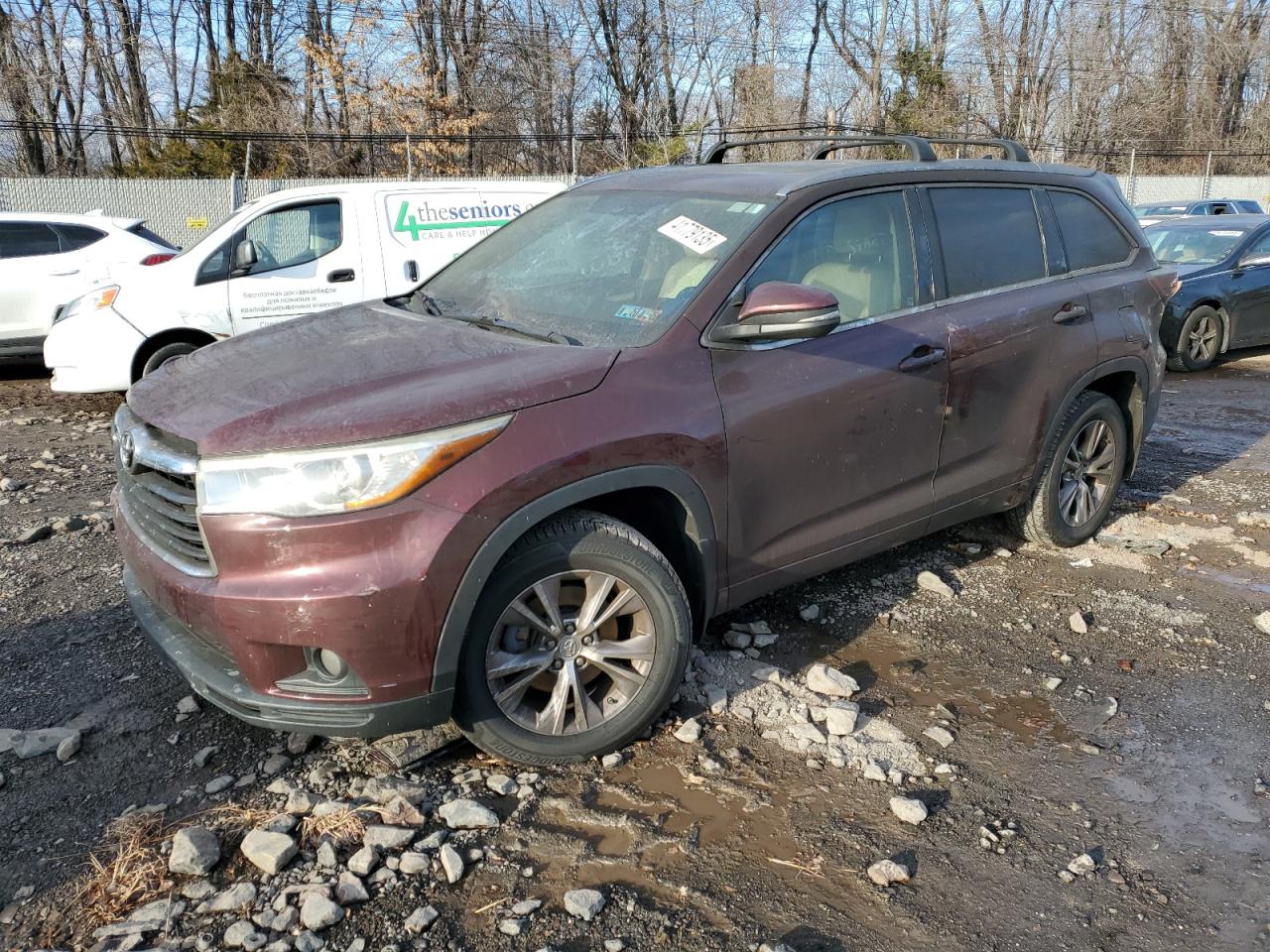 2015 Toyota Highlander VIN 5TDJKRFHXFS177712