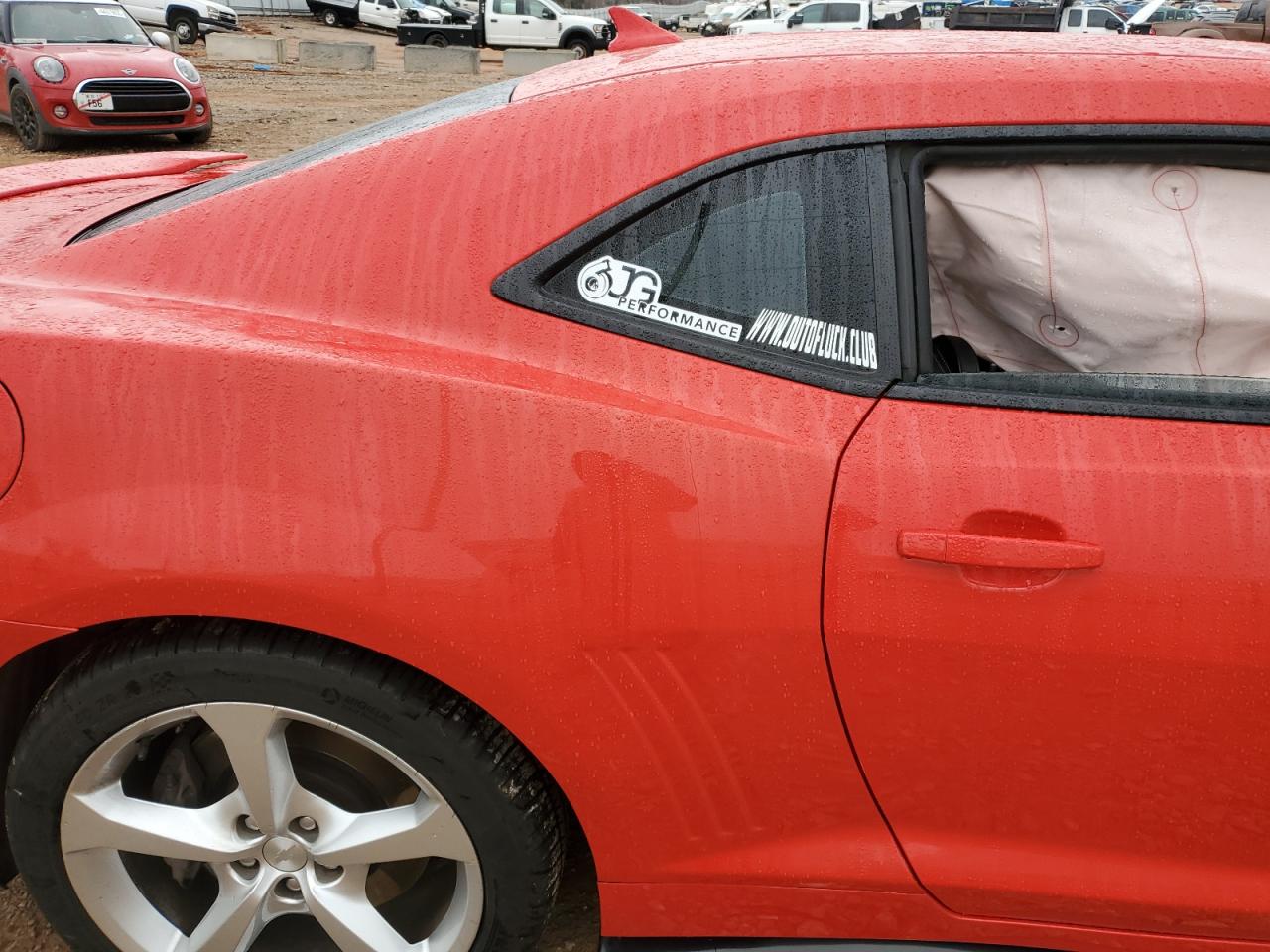 2015 Chevrolet Camaro VIN 2G1FK1EJ4F9301843 Copart auction photo, undercarriage / front end damage thumbnail 10