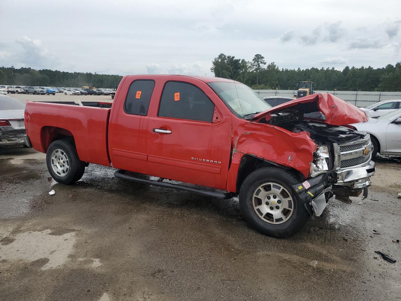 2012 Chevrolet Silverado VIN 1GCRCSEA2CZ100113 Copart auction photo, all over damage thumbnail 4