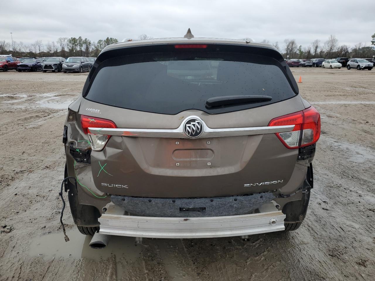 2018 Buick Envision VIN LRBFX1SA0JD006522 Copart auction photo, rear end / minor dent/scratches damage thumbnail 6