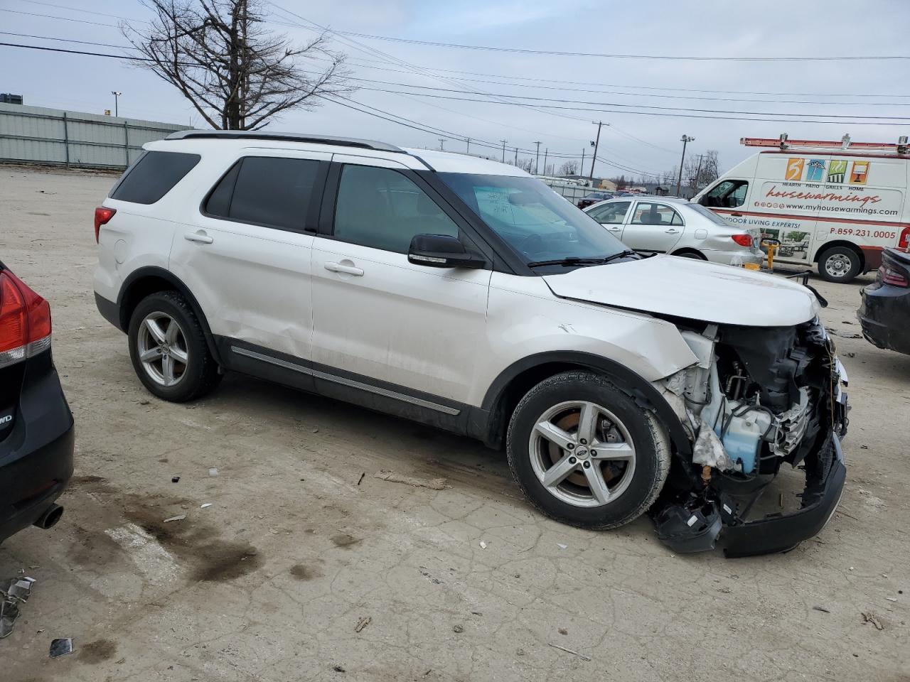 2016 Ford Explorer VIN 1FM5K7D85GGA43173 Copart auction photo, front end damage thumbnail 4