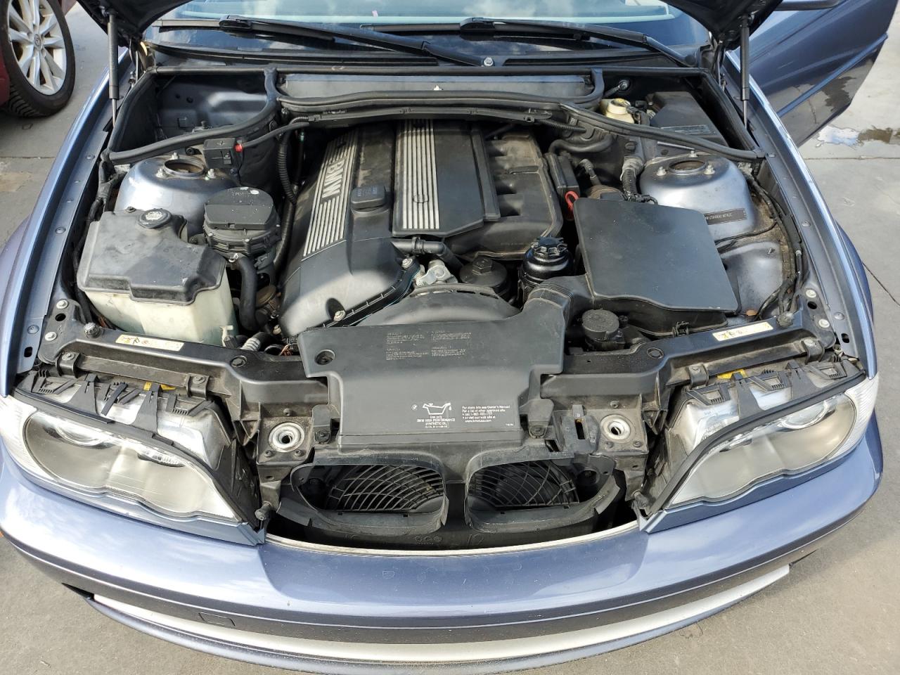 2003 BMW 3er VIN WBABS53443JU98486 Copart auction photo, water/flood damage thumbnail 11