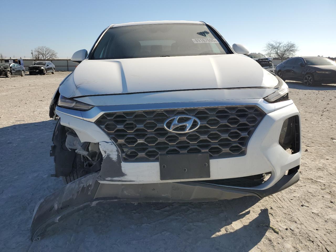 2020 Hyundai Santa Fe VIN 5NMS3CAD5LH243309 Copart auction photo, all over / mechanical damage thumbnail 5