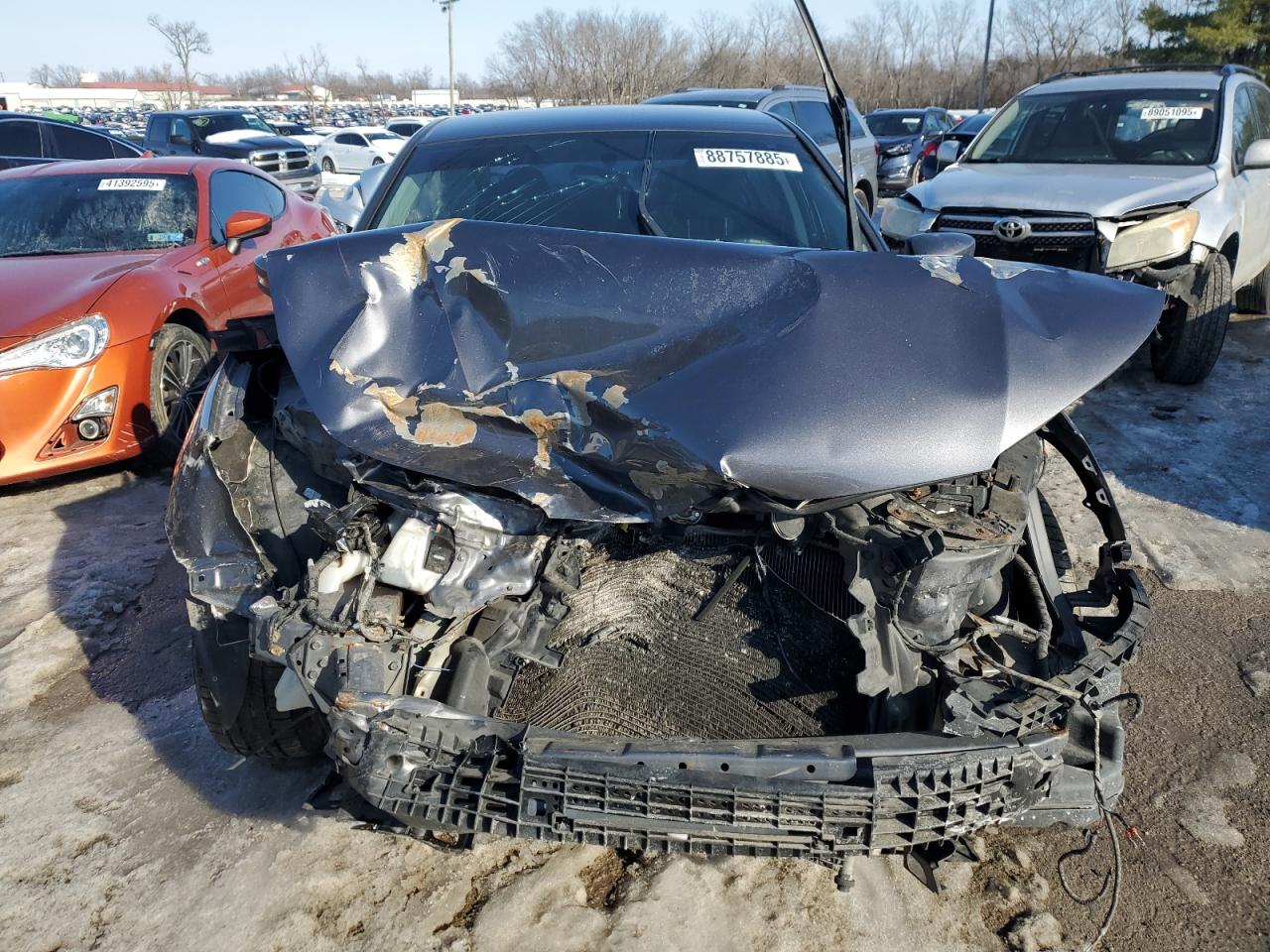 2013 Honda Accord VIN 1HGCR2E37DA072140 Copart auction photo, front end damage thumbnail 5