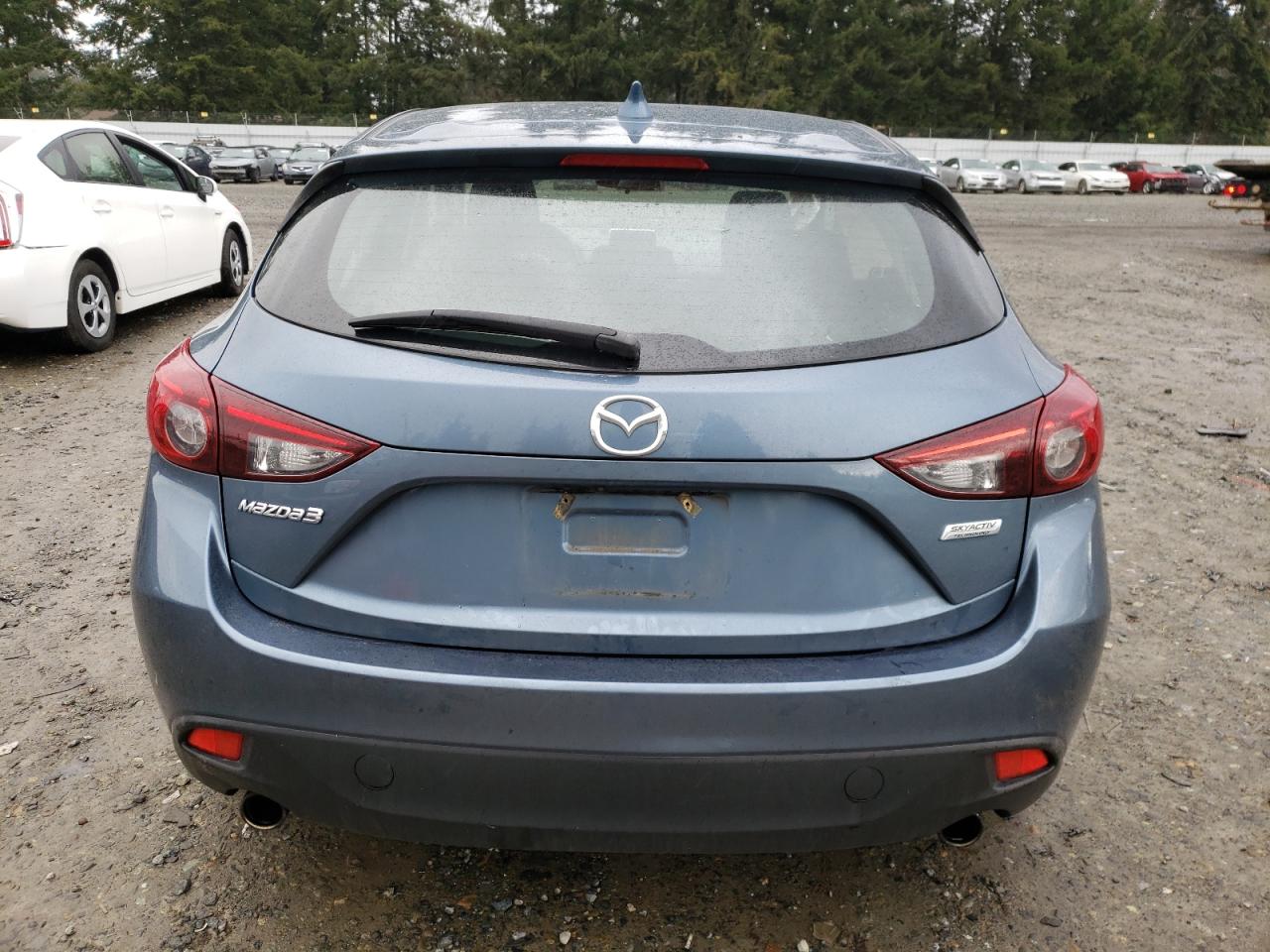 2015 Mazda 3 VIN JM1BM1M74F1234171 Copart auction photo, side damage thumbnail 6