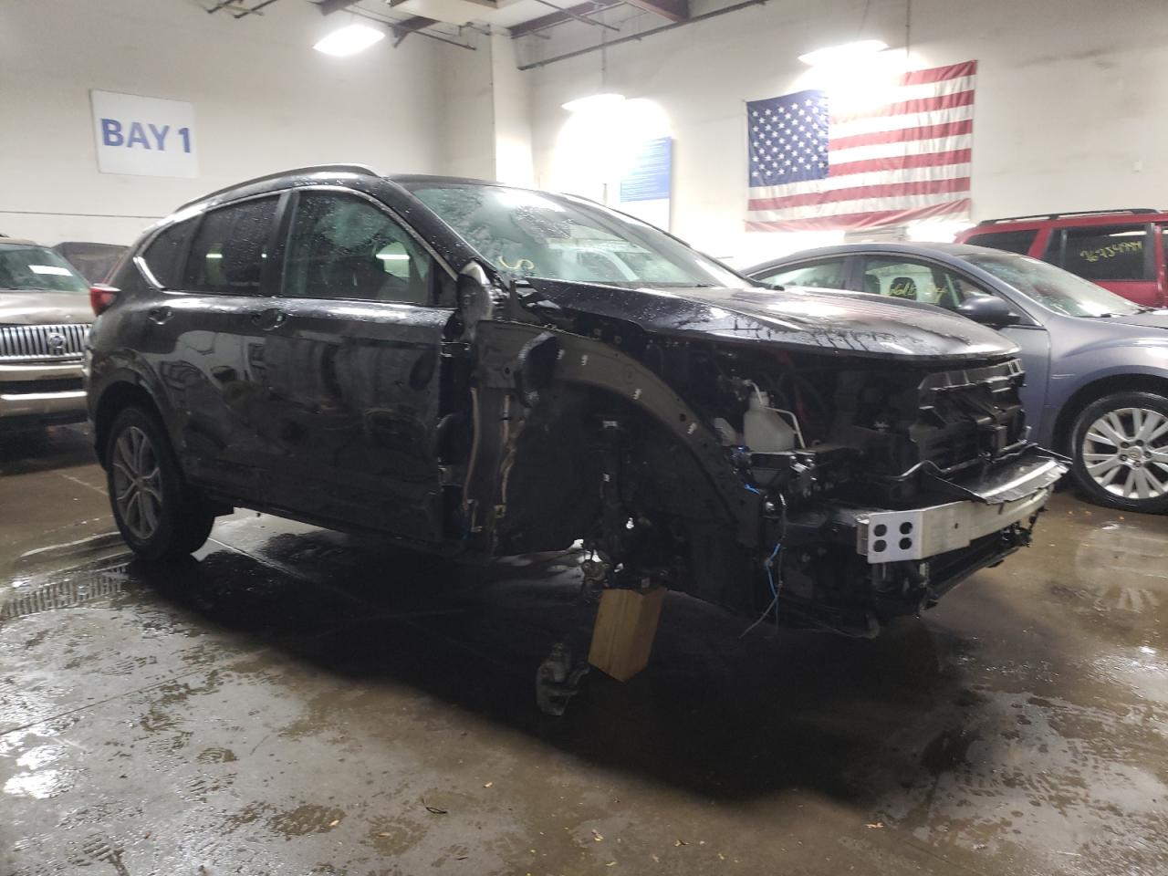 2022 Honda CR-V VIN 5J6RT6H95NL016912 Copart auction photo, side damage thumbnail 4