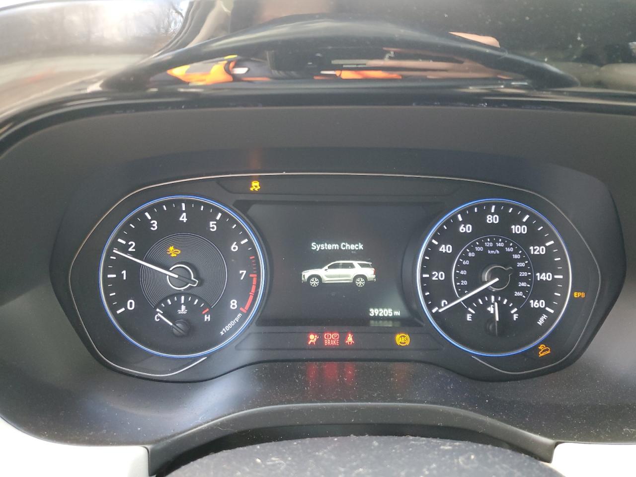 2020 Hyundai Palisade VIN KM8R4DHE2LU151188 Copart auction photo, rollover / front end damage thumbnail 9