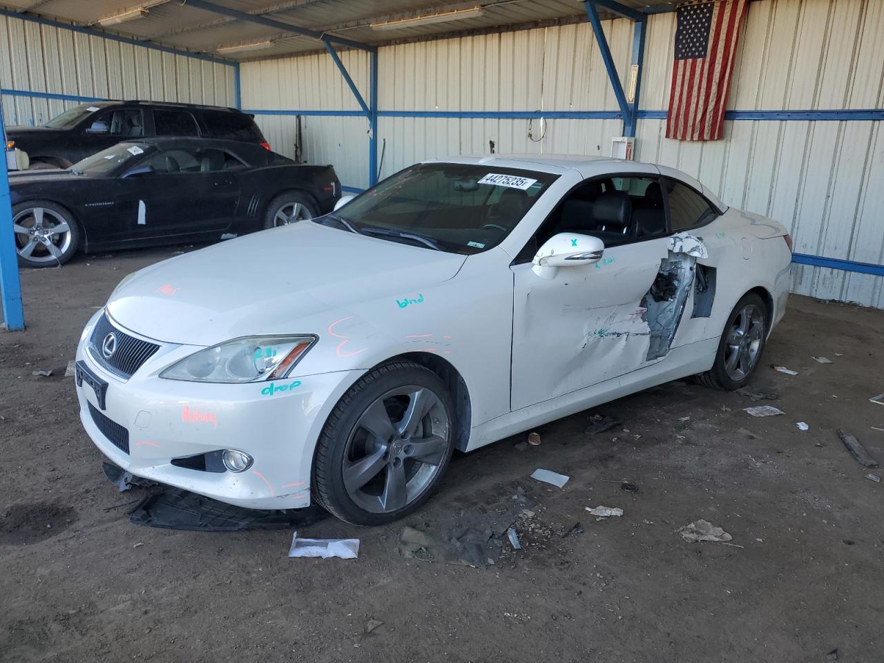 2010 Lexus IS VIN JTHFF2C2XA2500852