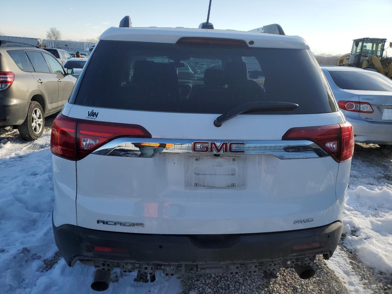 2019 GMC Acadia VIN 1GKKNSLS7KZ252432 Copart auction photo, all over damage thumbnail 6
