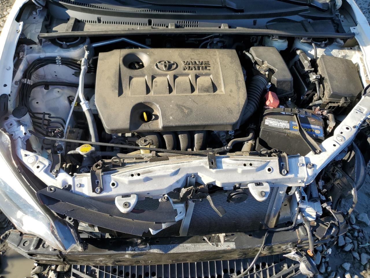 2014 Toyota Corolla VIN 5YFBPRHE5EP004647 Copart auction photo, front end damage thumbnail 11