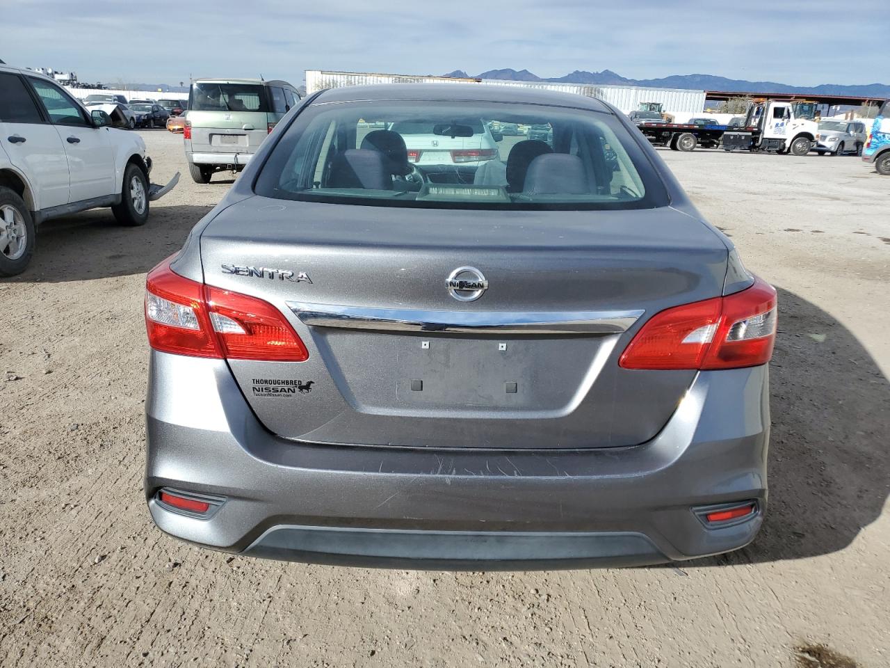 2016 Nissan Sentra VIN 3N1AB7AP8GY270583 Copart auction photo, front end damage thumbnail 6