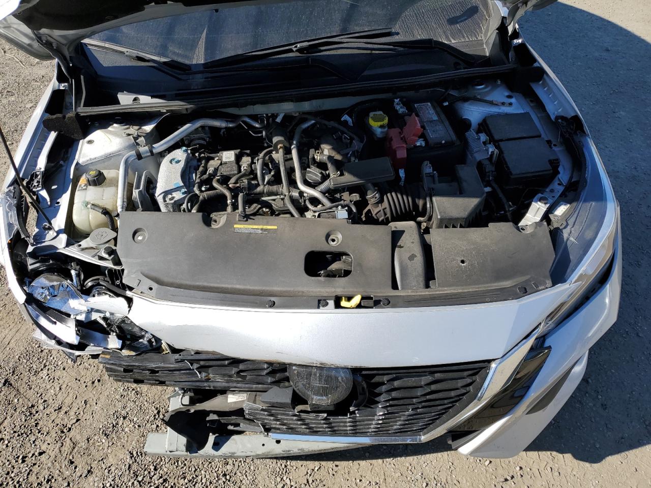 2022 Nissan Sentra VIN 3N1AB8CV9NY293143 Copart auction photo, front end / minor dent/scratches damage thumbnail 11