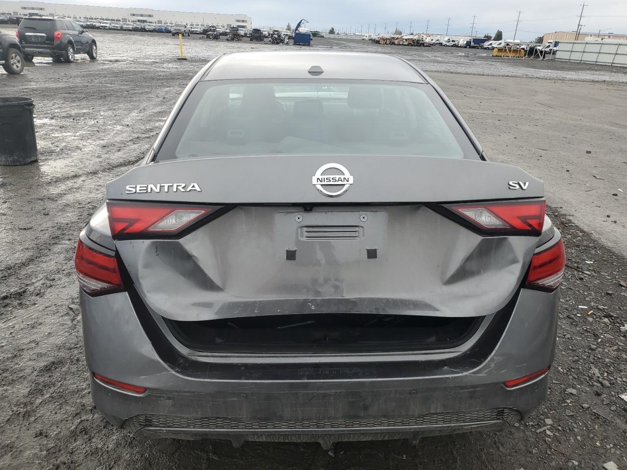 2021 Nissan Sentra VIN 3N1AB8CV7MY260897 Copart auction photo, front end / rear end damage thumbnail 6
