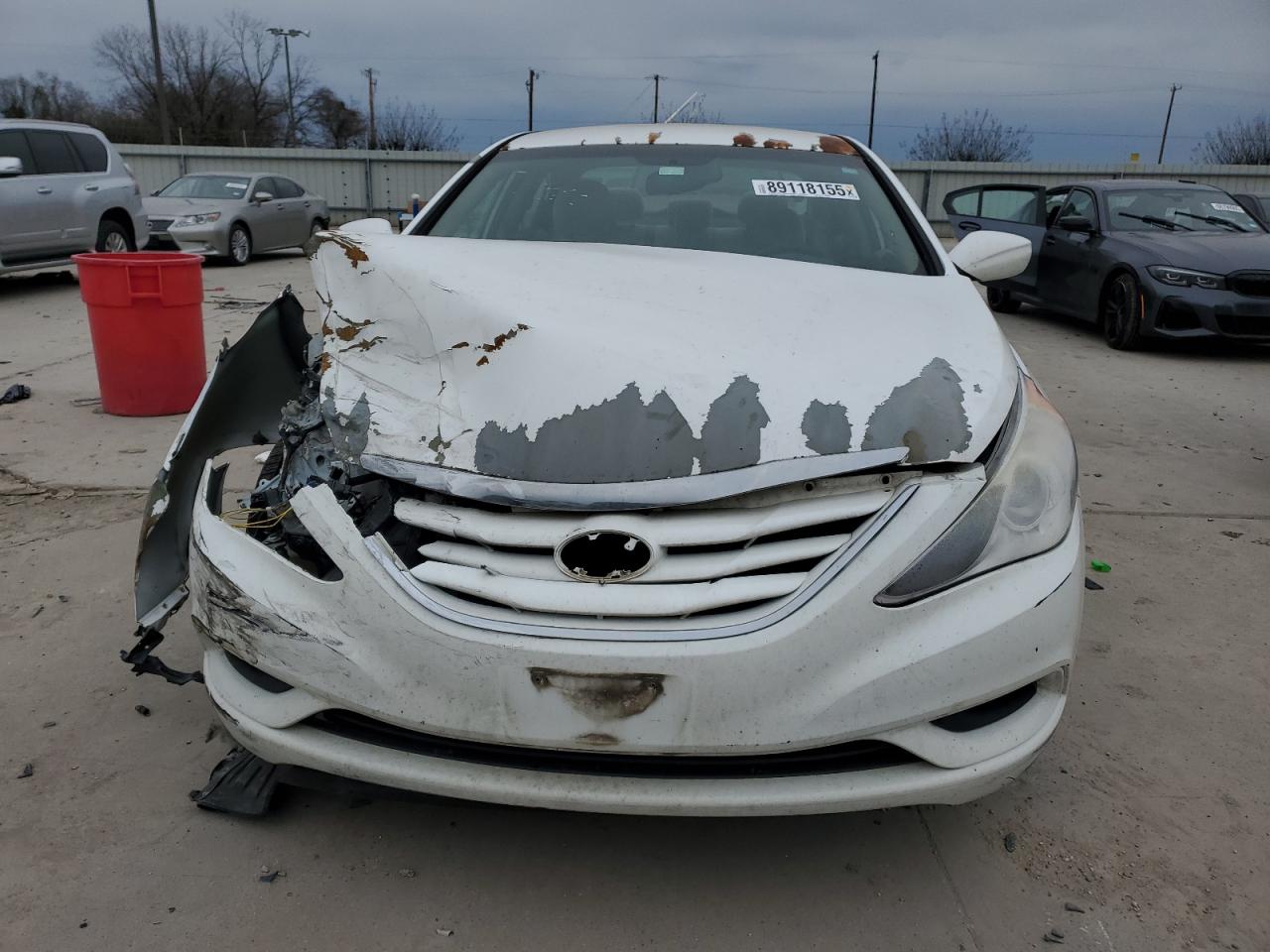 2013 Hyundai Sonata VIN 5NPEB4ACXDH804802 Copart auction photo, front end damage thumbnail 5