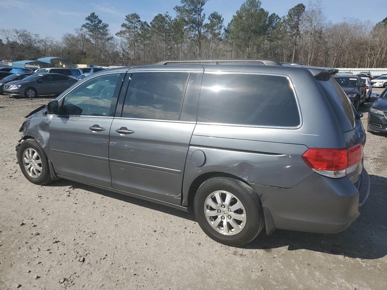 2010 Honda Odyssey VIN 5FNRL3H6XAB011325 Copart auction photo, front end / side damage thumbnail 2