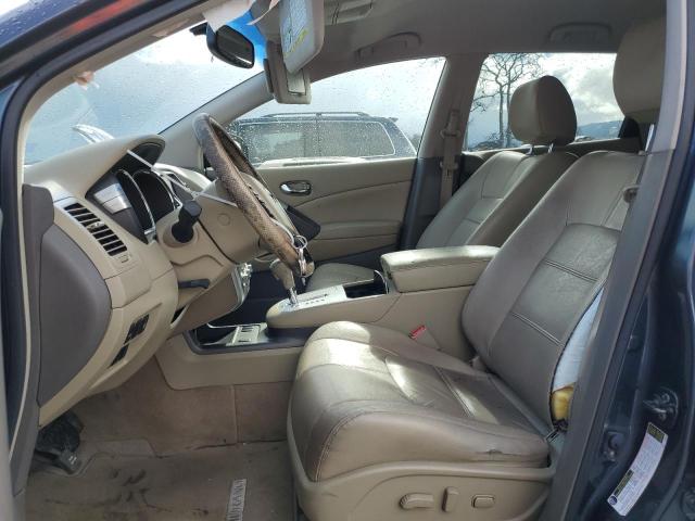 2014 Nissan Murano VIN JN8AZ1MU6EW421517 Copart auction photo, rear end / side damage thumbnail 7