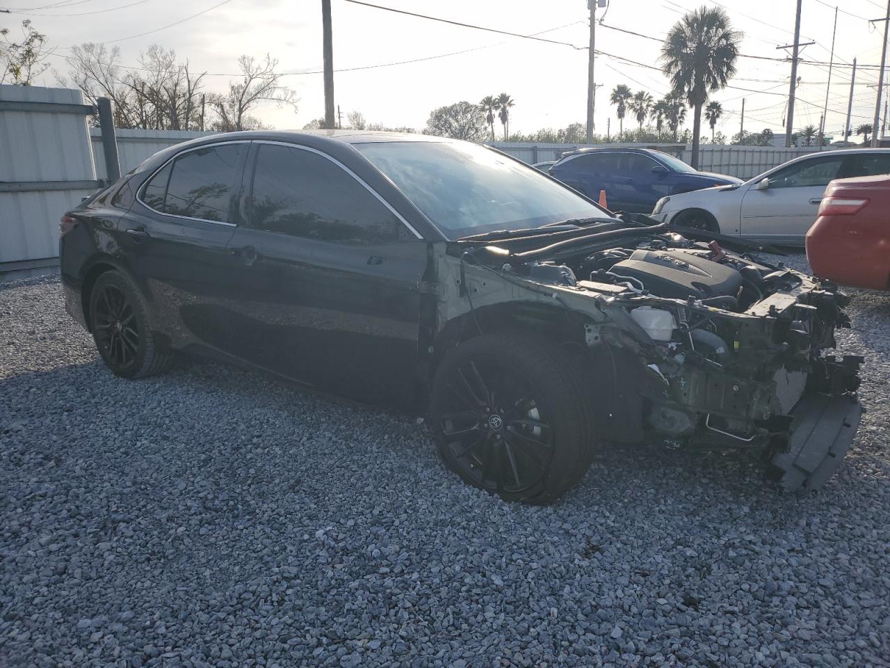 2022 Toyota Camry VIN 4T1KZ1AKXNU070704 Copart auction photo, front end damage thumbnail 4
