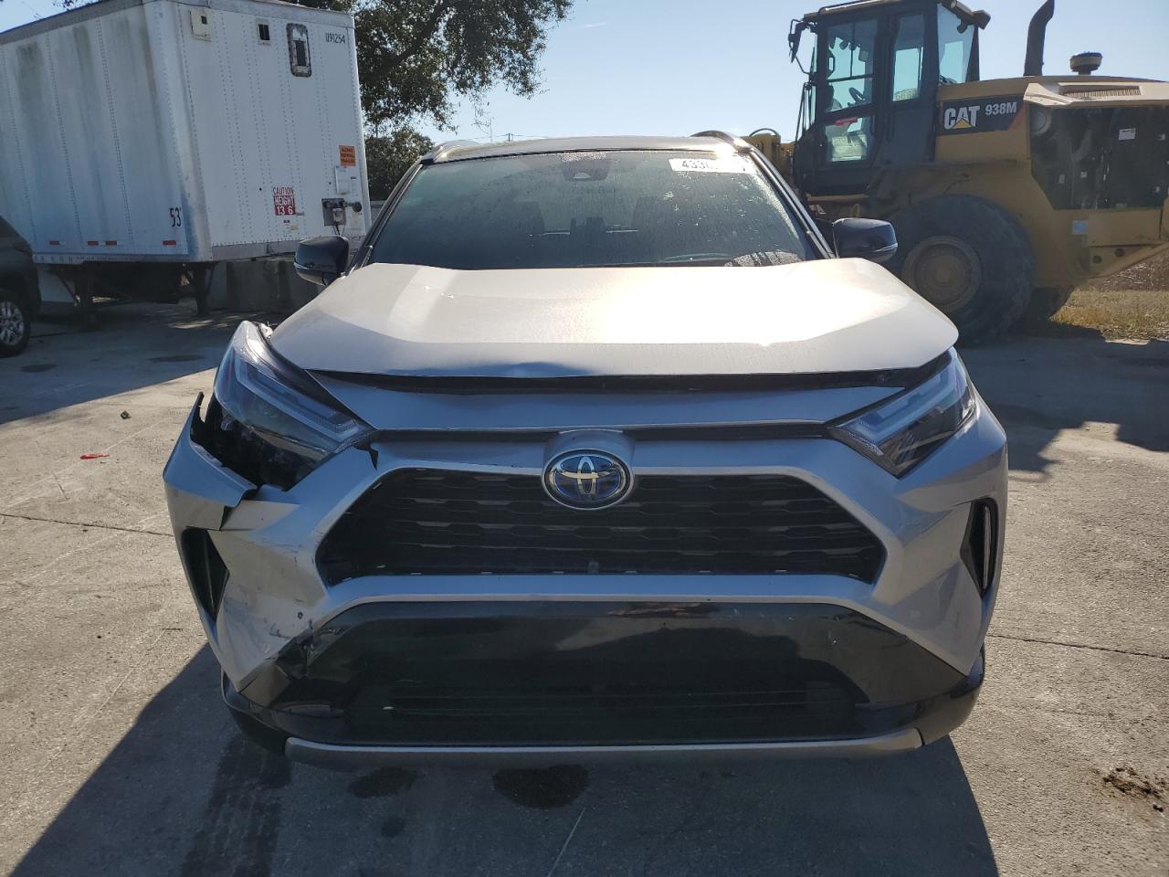 2023 Toyota RAV 4 VIN 4T3E6RFV9PU111874 Copart auction photo, front end / rear end damage thumbnail 5