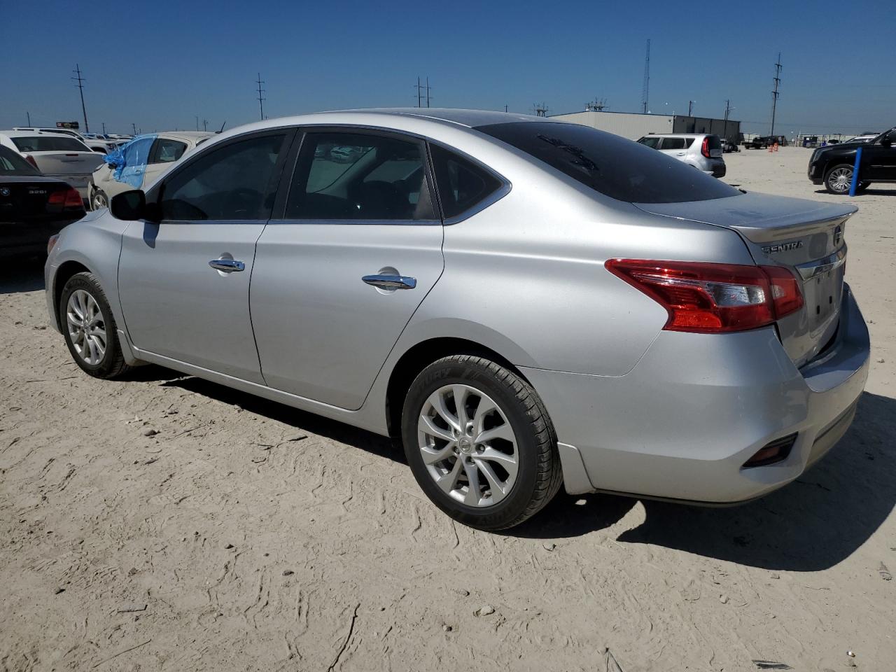 2019 Nissan Sentra VIN 3N1AB7AP0KY298497 Copart auction photo, rear end / minor dent/scratches damage thumbnail 2