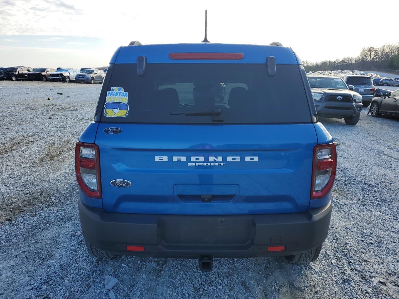 2022 Ford Bronco VIN 3FMCR9B69NRD65546 Copart auction photo, front end / mechanical damage thumbnail 6