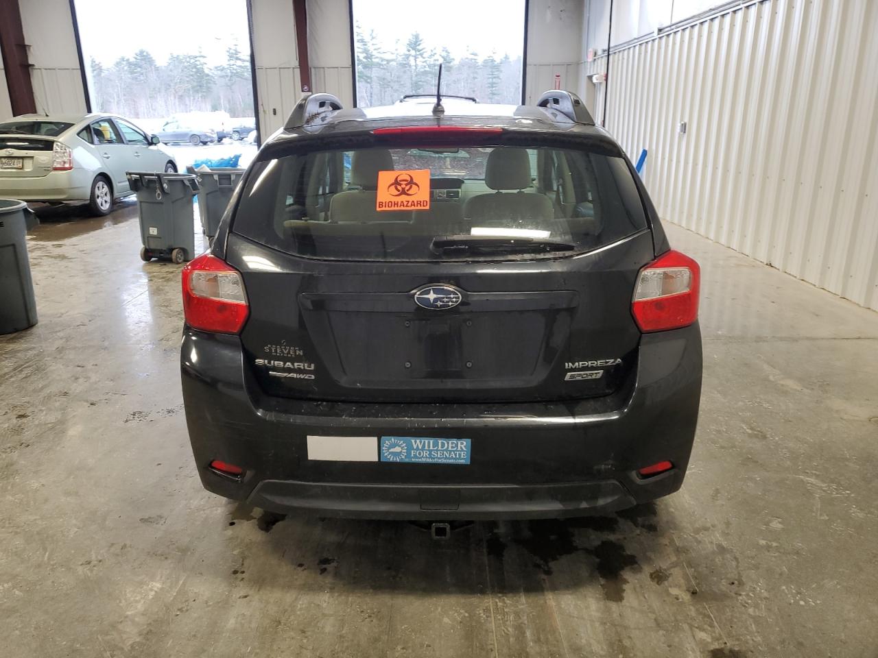 2012 Subaru Impreza VIN JF1GPAL63CG217544 Copart auction photo, biohazard/chemical damage thumbnail 6