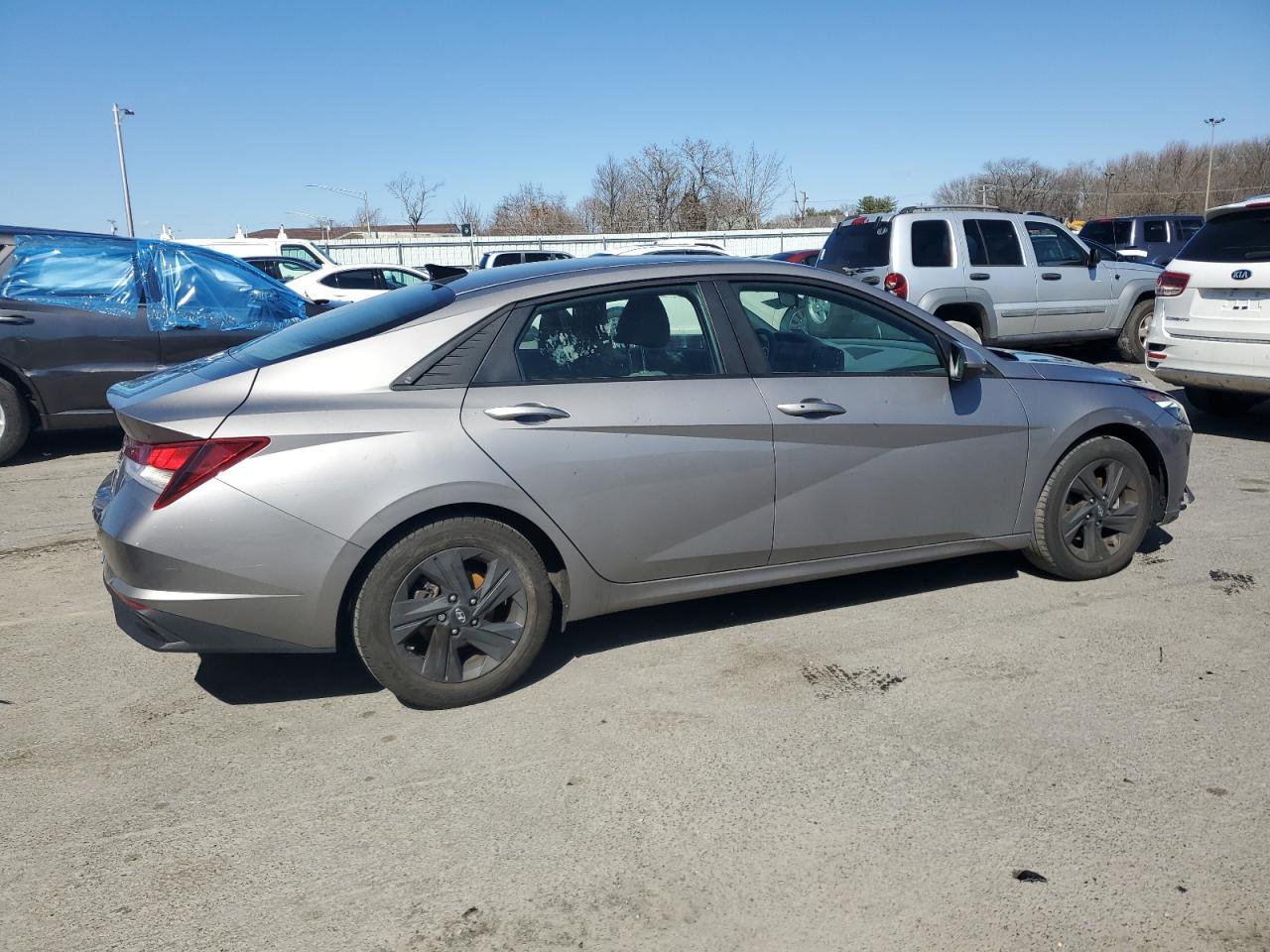 2022 Hyundai Elantra VIN KMHLS4AG2NU219628 Copart auction photo, front end damage thumbnail 3