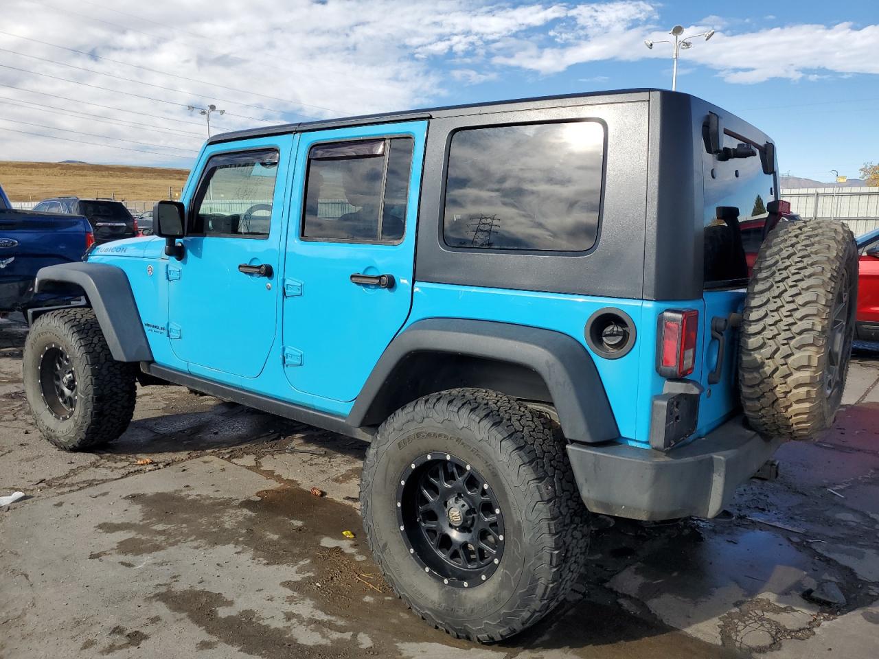 2017 Jeep Wrangler VIN 1C4BJWFGXHL584088 Copart auction photo, front end damage thumbnail 2