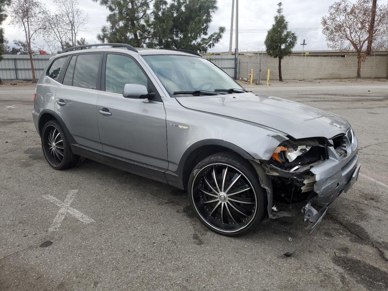 2006 BMW X3 VIN WBXPA93416WG75334 Copart auction photo, front end damage thumbnail 4